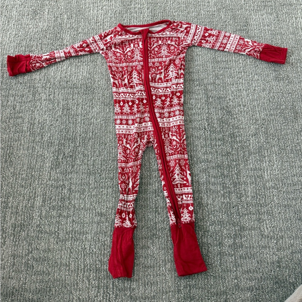 Little Sleepies Reindeer Cheer Zippy